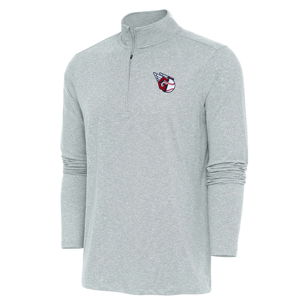 Cleveland Guardians Antigua Hunk Quarter-Zip Pullover Top Online