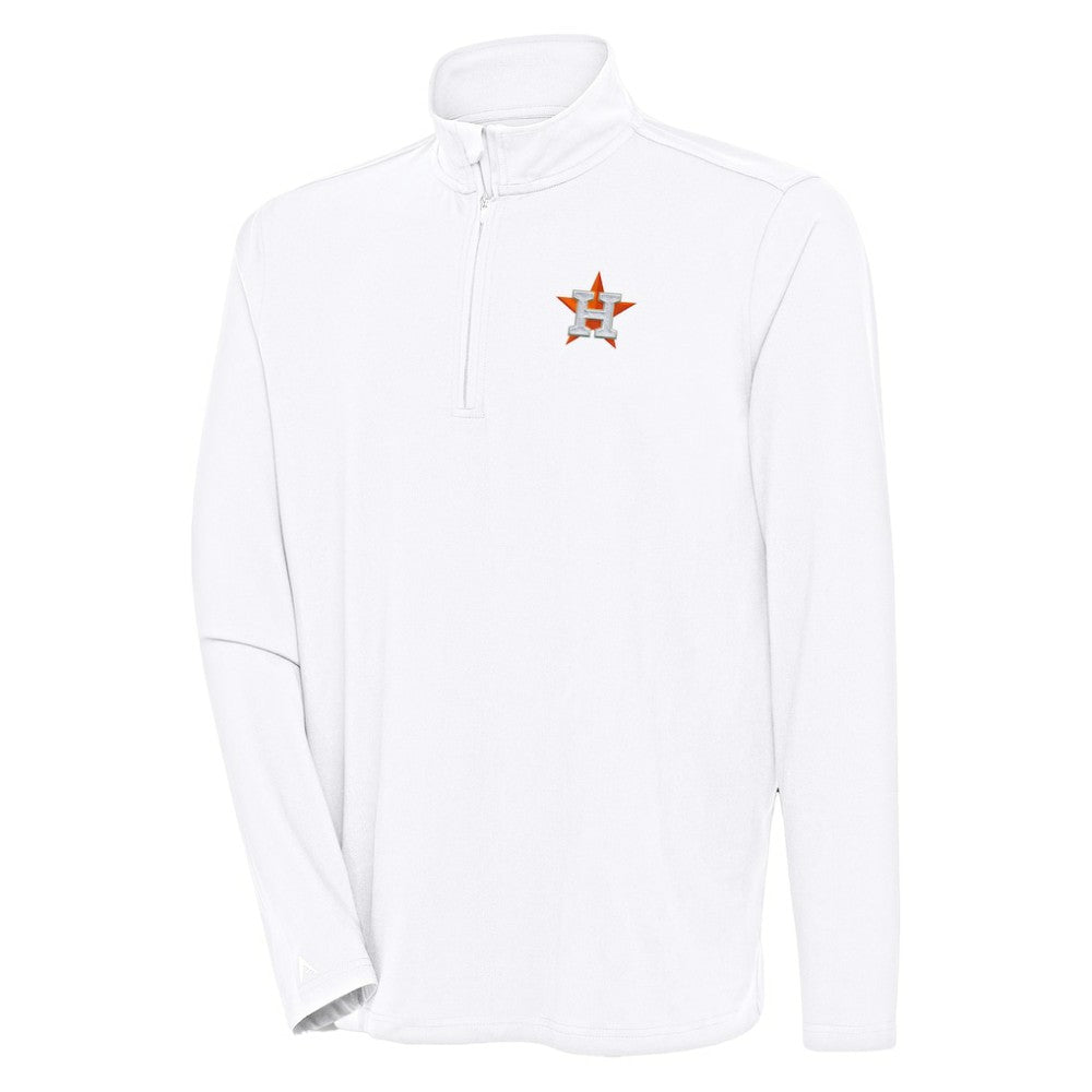 Houston Astros Antigua Hunk Quarter-Zip Pullover Top Online