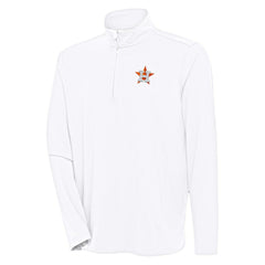 Houston Astros Antigua Hunk Quarter-Zip Pullover Top Online