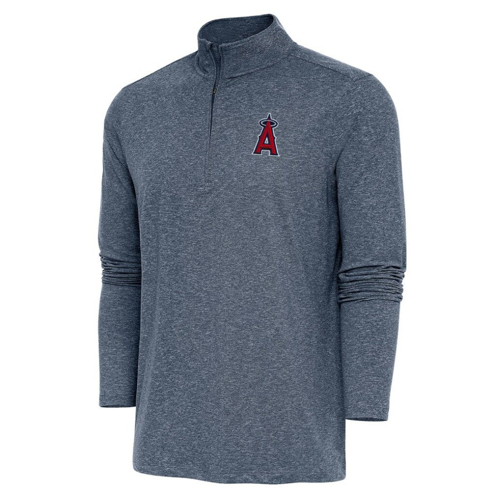 Los Angeles Angels Antigua Hunk Quarter-Zip Pullover Top Sale