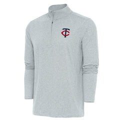 Minnesota Twins Antigua Hunk Quarter-Zip Pullover Top Online