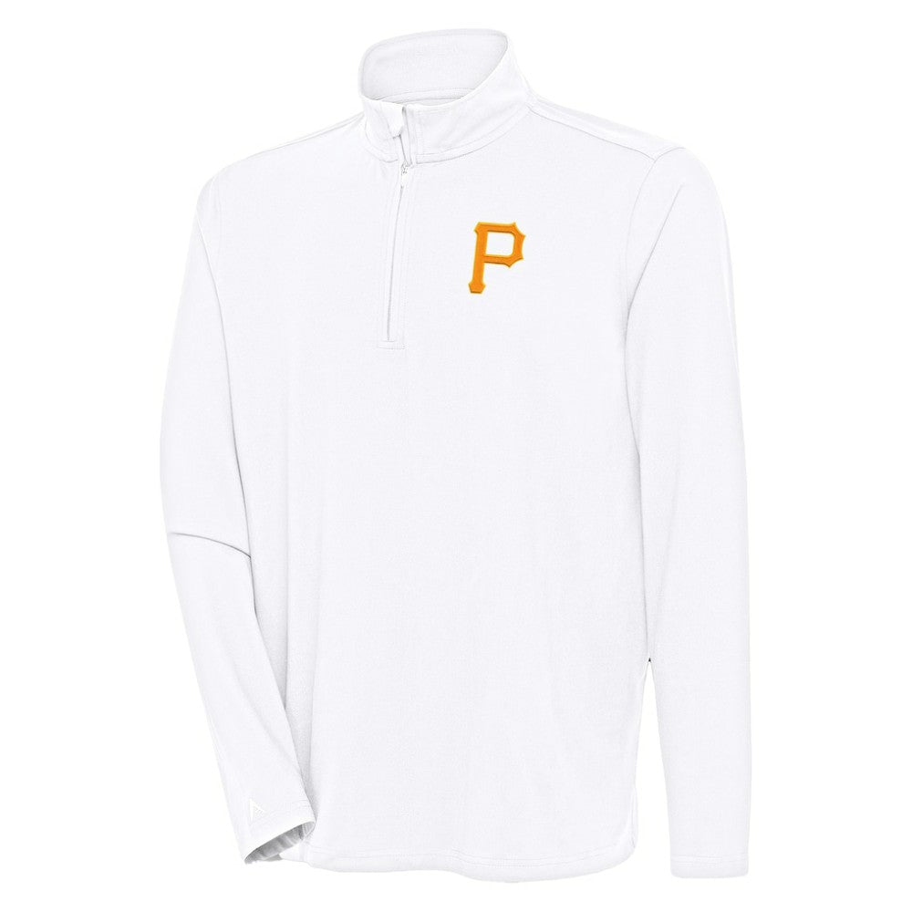 Pittsburgh Pirates Antigua Hunk Quarter-Zip Pullover Top for sale