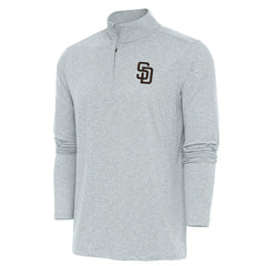 San Diego Padres Antigua Hunk Quarter-Zip Pullover Top Near Me