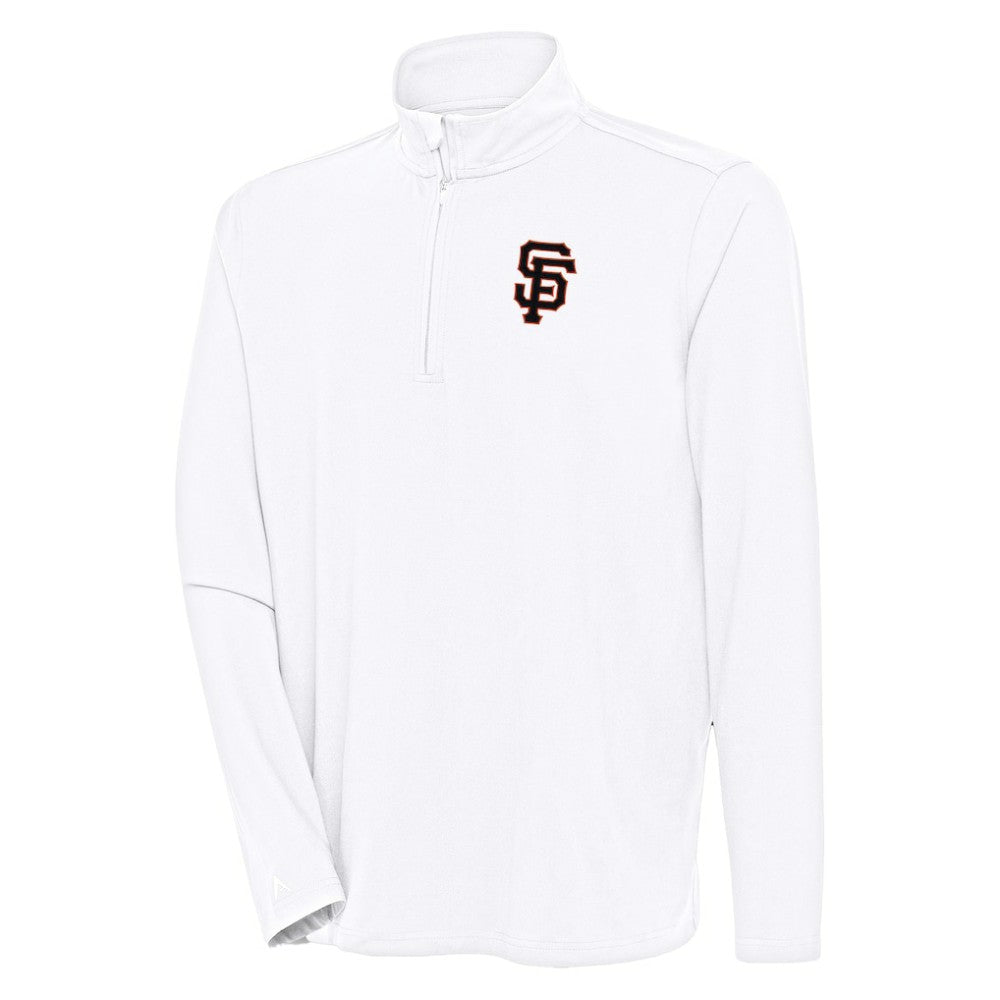 San Francisco Giants Antigua Hunk Quarter-Zip Pullover Top Near Me