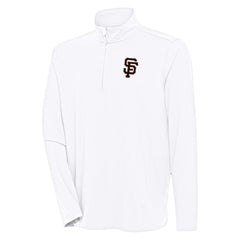 San Francisco Giants Antigua Hunk Quarter-Zip Pullover Top Near Me