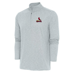 St. Louis Cardinals Antigua Hunk Quarter-Zip Pullover Top Online