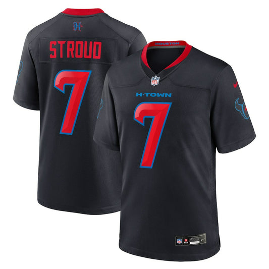C.J. Stroud Houston Texans 2nd Alternate Game Jersey - Navy | NFL Jerseys