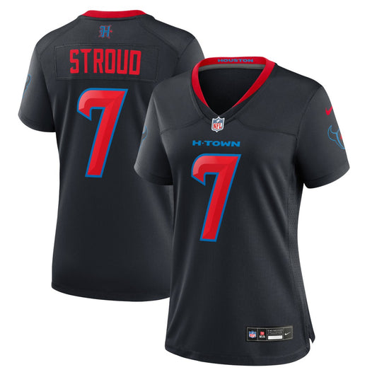 C.J. Stroud Houston Texans Women's Alternate Game Jersey - Navy | NFL Jerseys