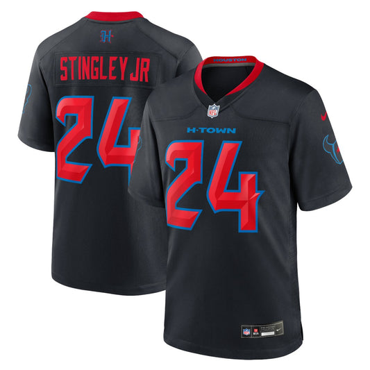 Derek Stingley Jr. Houston Texans 2nd Alternate Game Jersey - Navy | NFL Jerseys