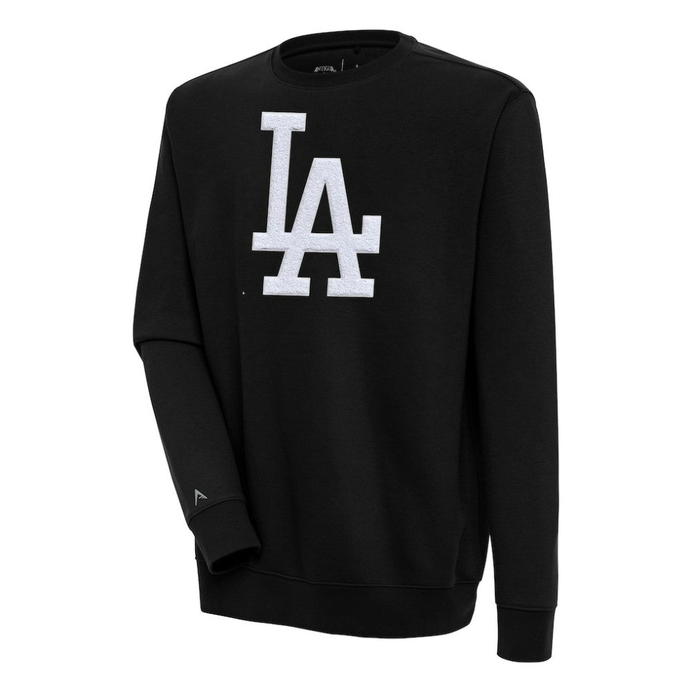 Los Angeles Dodgers Antigua Victory Crewneck Chenille Pullover Sweatshirt Near Me