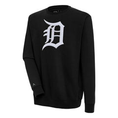 Detroit Tigers Antigua Victory Crewneck Chenille Pullover Sweatshirt discount
