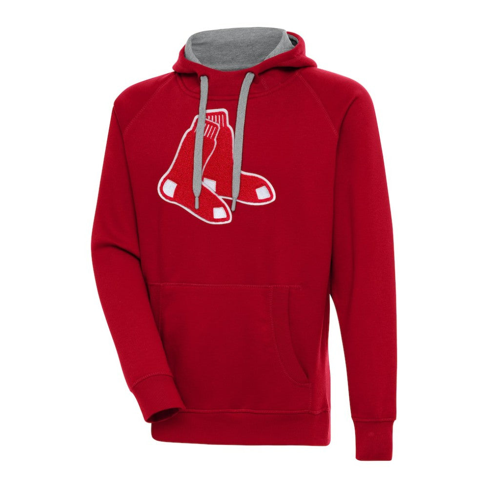 Boston Red Sox Antigua Victory Chenille Pullover Hoodie Near Me