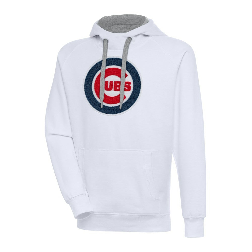 Chicago Cubs Antigua Victory Chenille Pullover Hoodie Sale