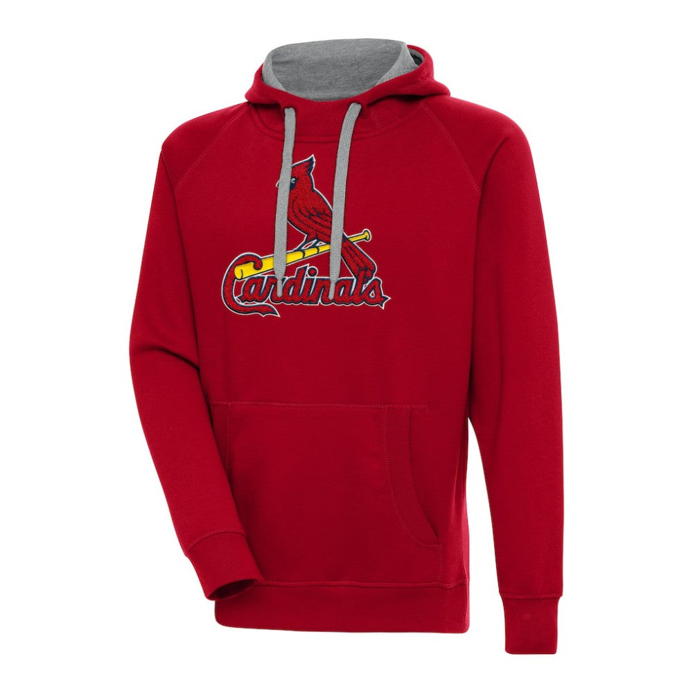 St. Louis Cardinals Antigua Victory Chenille Pullover Hoodie for sale