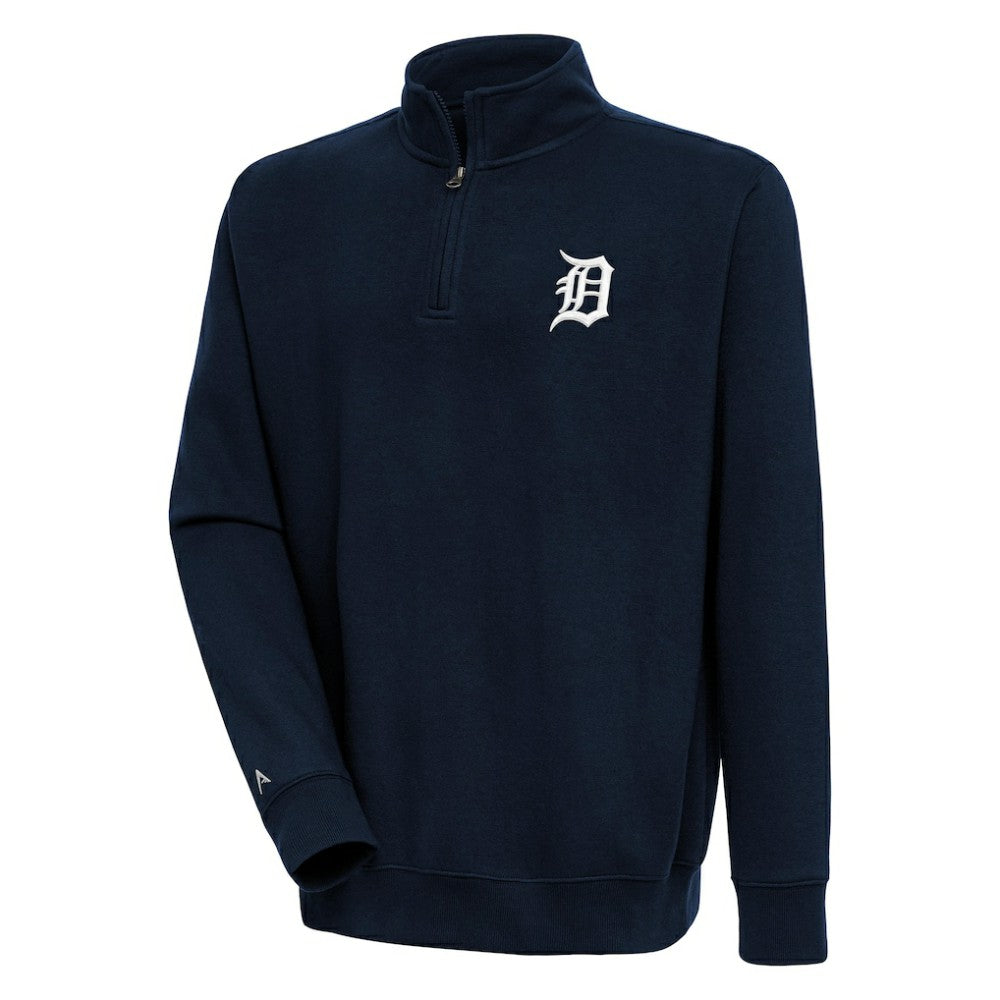 Detroit Tigers Antigua Victory Quarter-Zip Pullover Top Near Me