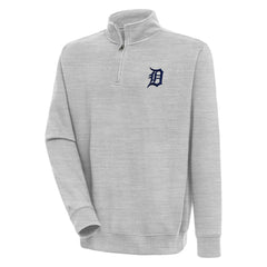 Detroit Tigers Antigua Victory Quarter-Zip Pullover Top Sale