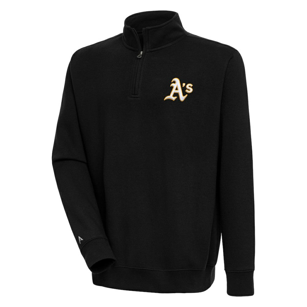 Athletics Antigua Victory Quarter-Zip Pullover Top Lifestyle