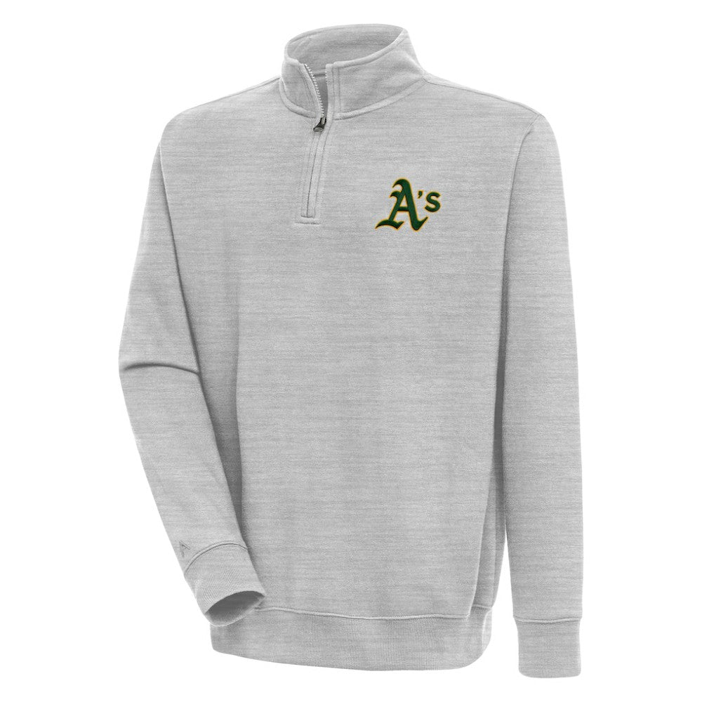 Athletics Antigua Victory Quarter-Zip Pullover Top Lifestyle