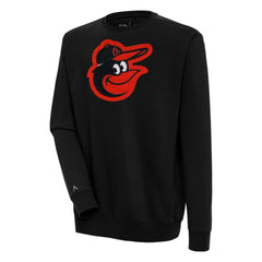 Baltimore Orioles Antigua Victory Pullover Sweatshirt On Sale