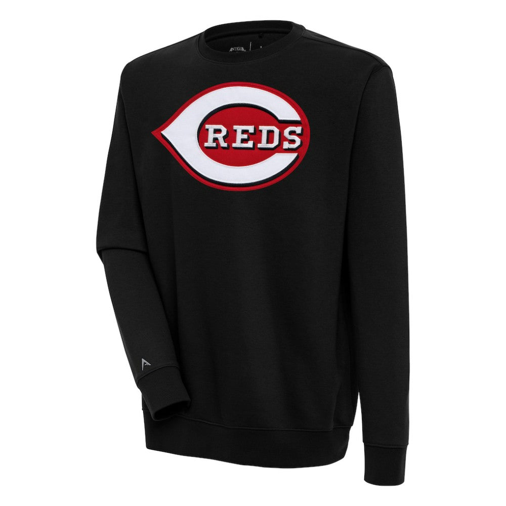 Cincinnati Reds Antigua Victory Pullover Sweatshirt Clearance