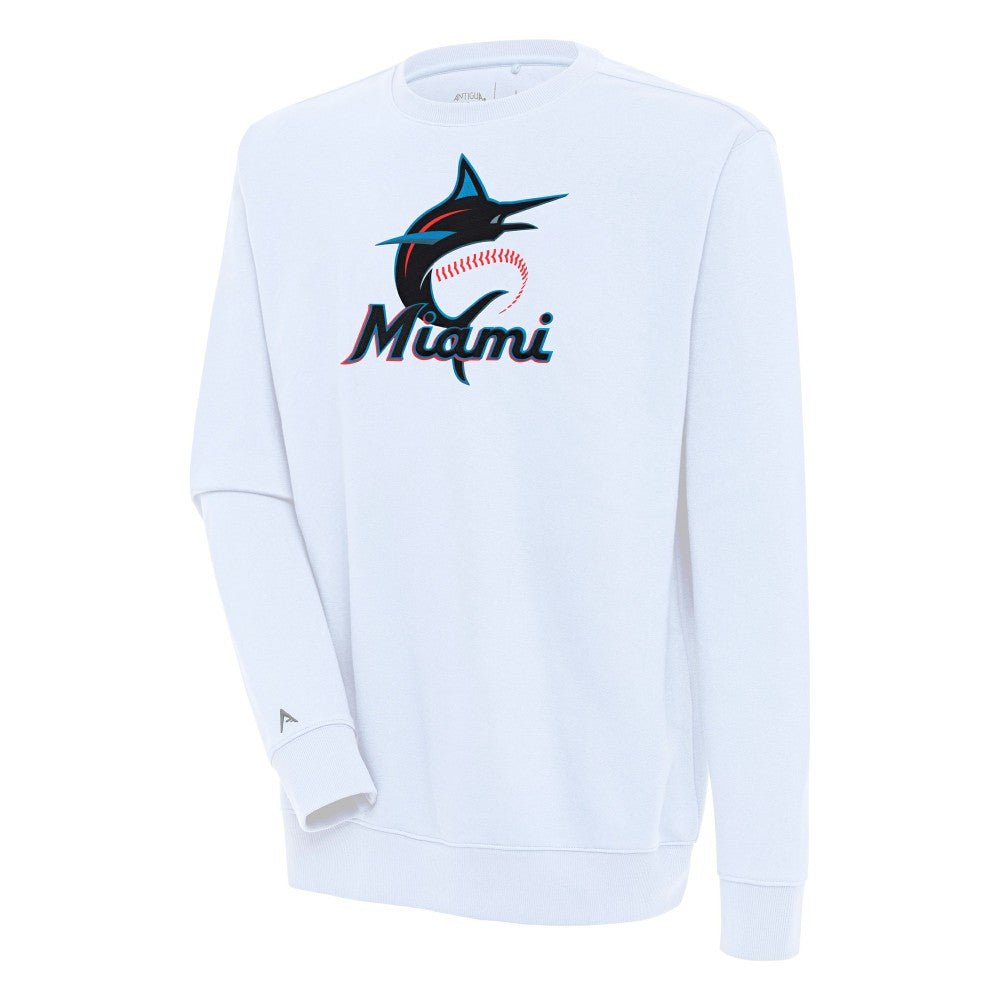 Miami Marlins Antigua Victory Pullover Sweatshirt Near Me
