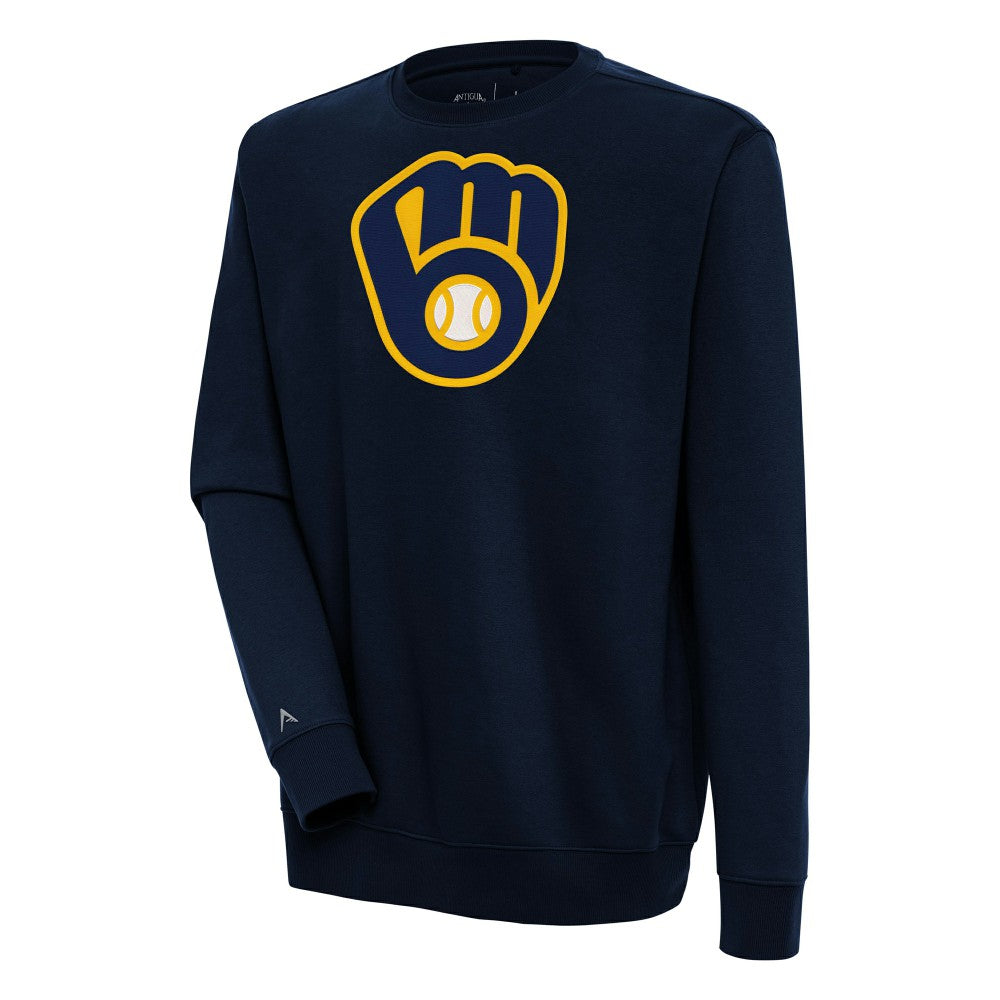 Milwaukee Brewers Antigua Victory Pullover Sweatshirt Online