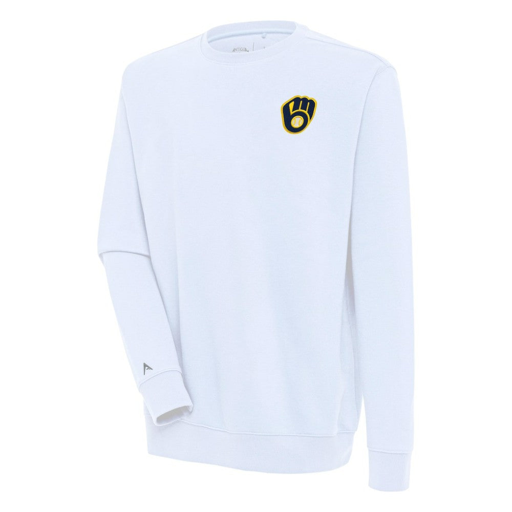Milwaukee Brewers Antigua Victory Pullover Sweatshirt discount