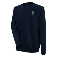 Seattle Mariners Antigua Victory Pullover Sweatshirt On Sale