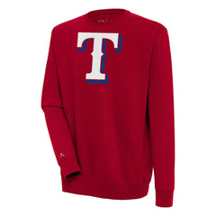 Texas Rangers Antigua Victory Pullover Sweatshirt Online