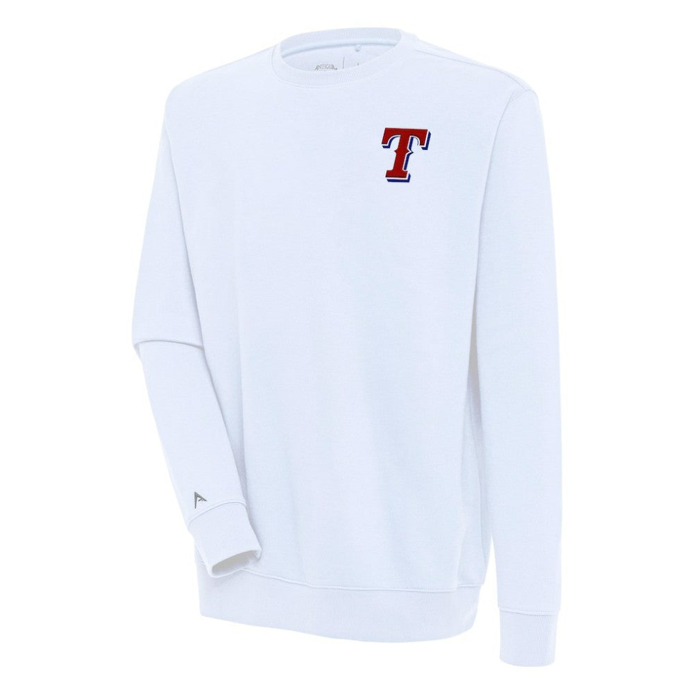 Texas Rangers Antigua Victory Pullover Sweatshirt Sale