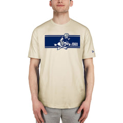 Dallas Cowboys New Era Third Down Historic T-Shirt Cream - NFL