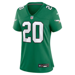 Brian Dawkins Philadelphia Eagles Women's Alternate Game Jersey Kelly Green - Nike