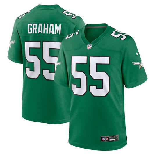 Brandon Graham Philadelphia Eagles Alternate Game Jersey - Kelly Green | NFL Jerseys