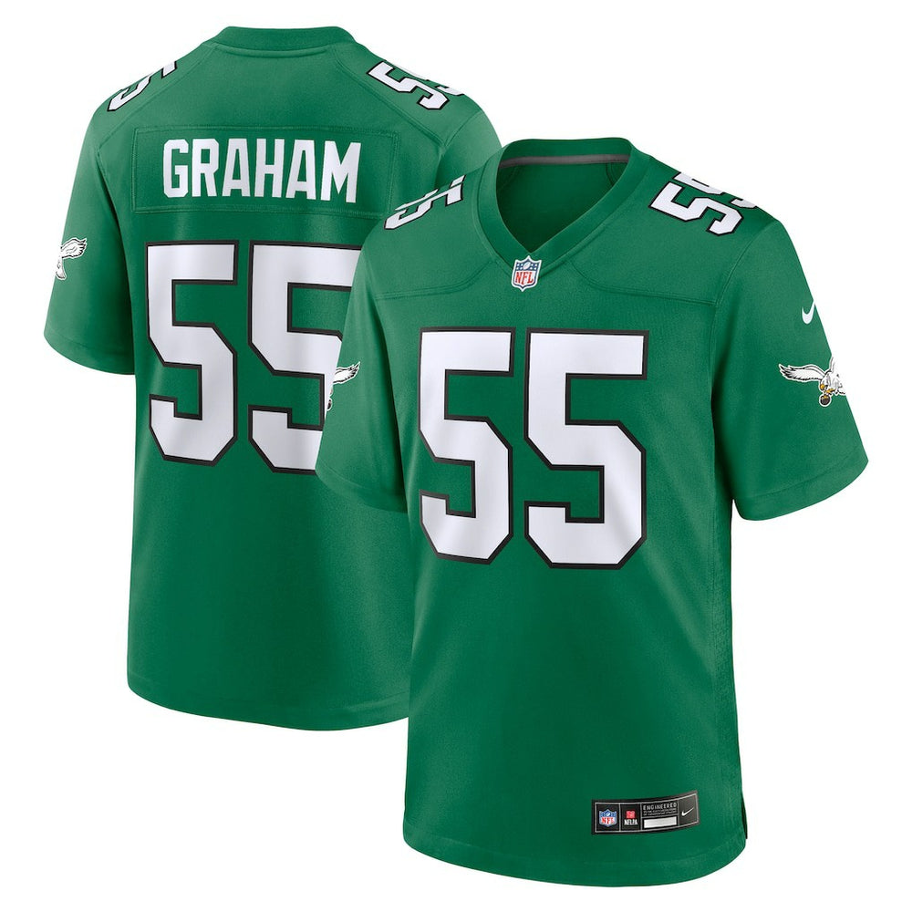 Brandon Graham Philadelphia Eagles Alternate Game Jersey Kelly Green - Nike