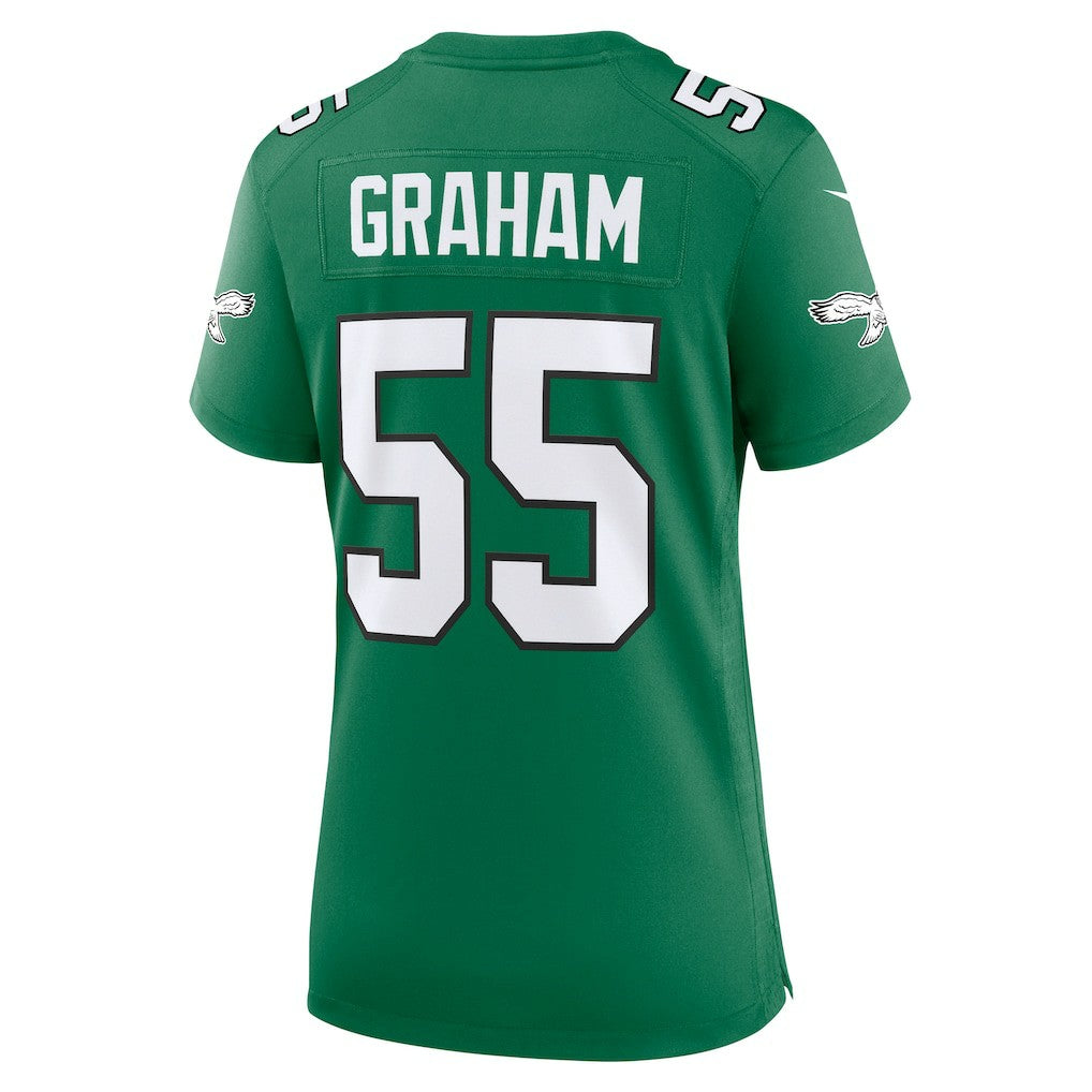 Brandon Graham Philadelphia Eagles Women's Alternate Game Jersey Kelly Green - Nike