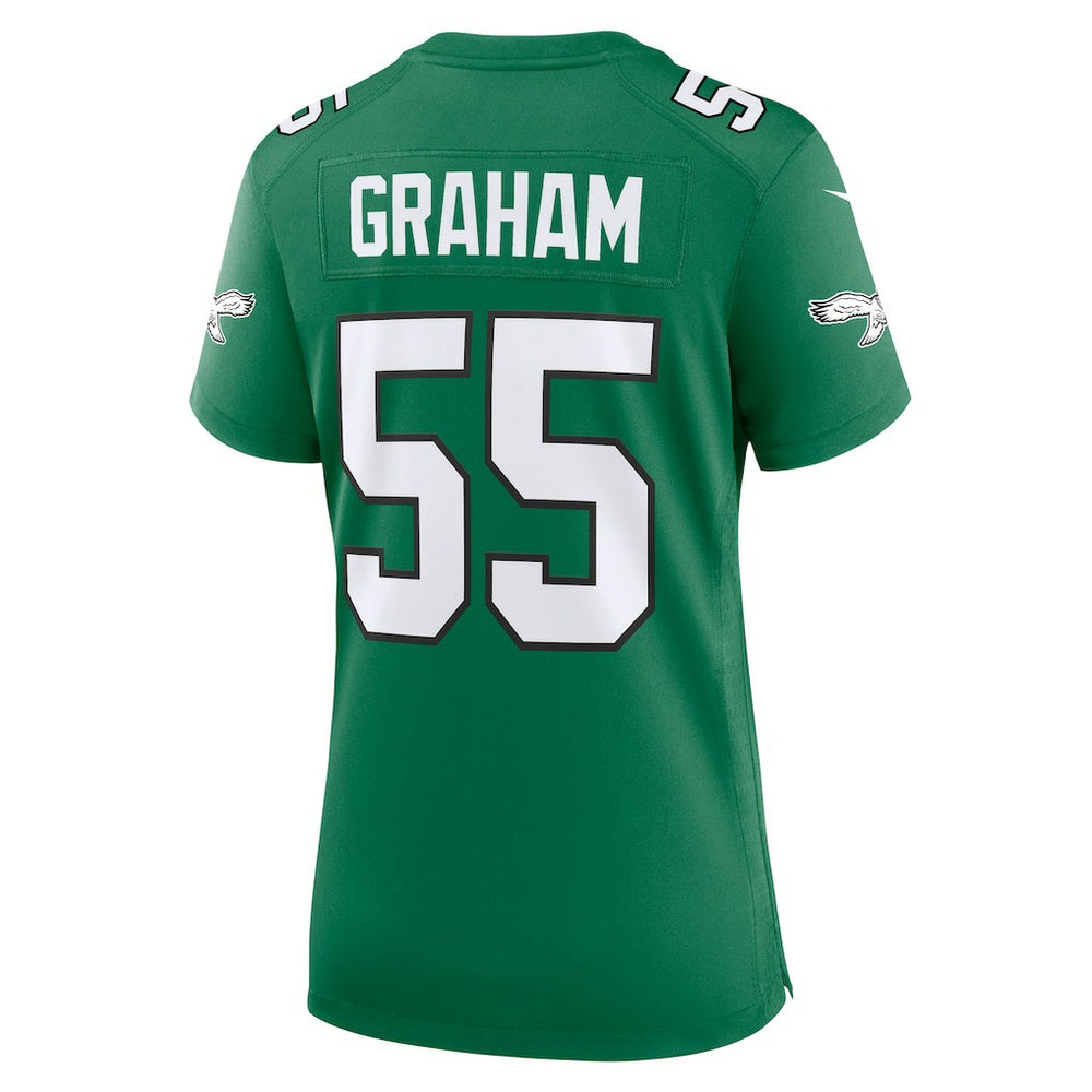 Brandon Graham Philadelphia Eagles Women's Alternate Game Jersey Kelly Green - Nike