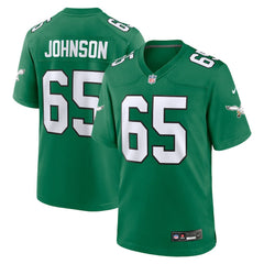 Lane Johnson Philadelphia Eagles Alternate Game Jersey Kelly Green - Nike