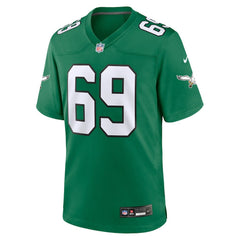 Landon Dickerson Philadelphia Eagles Alternate Game Jersey Kelly Green - Nike