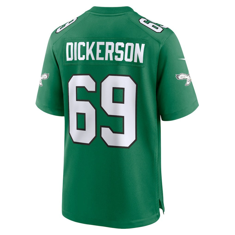 Landon Dickerson Philadelphia Eagles Alternate Game Jersey Kelly Green - Nike