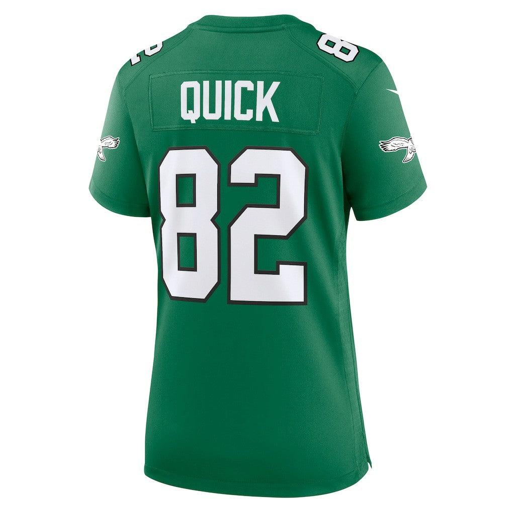 Mike Quick Philadelphia Eagles Women's Alternate Game Jersey Kelly Green - Nike