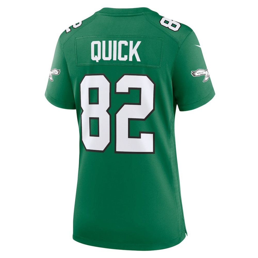 Mike Quick Philadelphia Eagles Women's Alternate Game Jersey Kelly Green - Nike