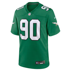 Jordan Davis Philadelphia Eagles Alternate Game Jersey Kelly Green - Nike