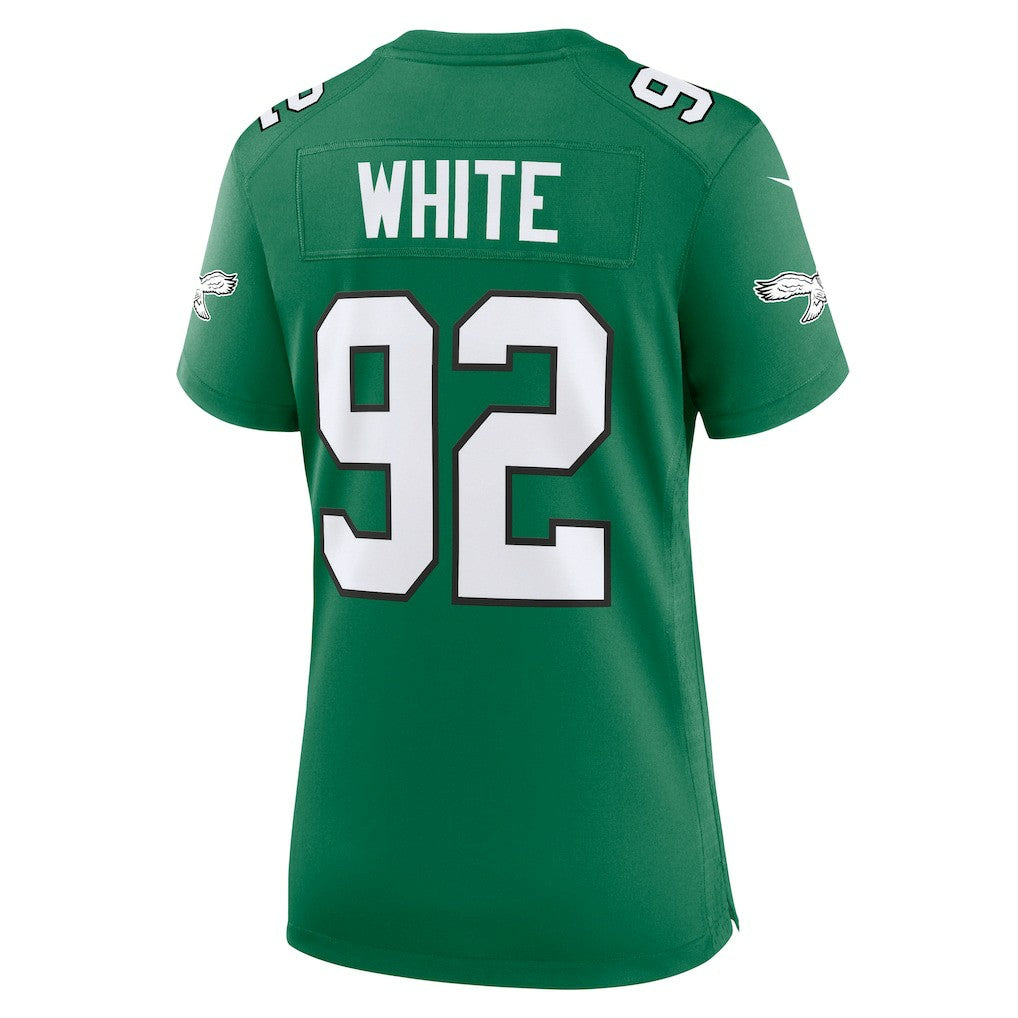 Reggie White Philadelphia Eagles Women's Alternate Game Jersey Kelly Green - Nike