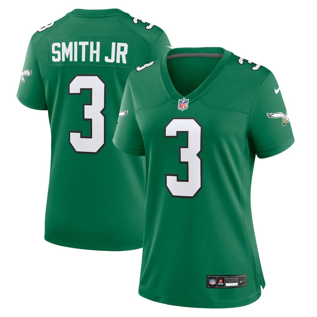 Nolan Smith Philadelphia Eagles Women's Alternate Game Jersey Kelly Green - Nike