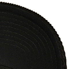 Pittsburgh Penguins Mitchell & Ness Times Up Classic Script Cord Trucker Adjustable Hat Black