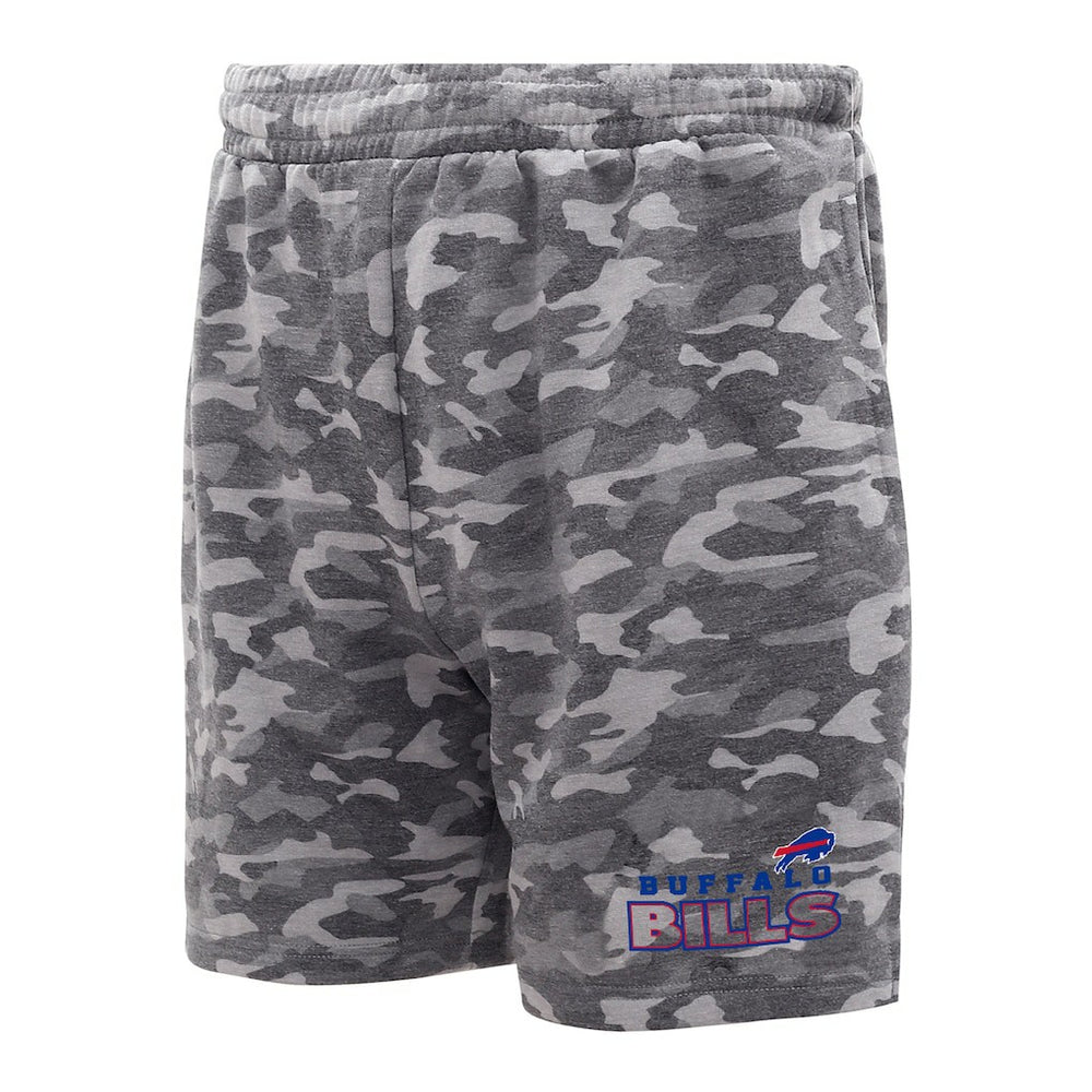 Buffalo Bills Concepts Sport Biscayne Camo Shorts Charcoal - NFL