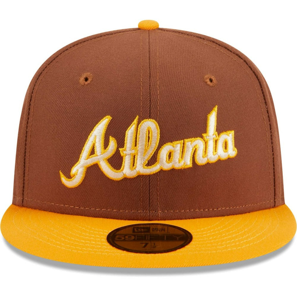 Atlanta Braves New Era Tiramisu  59FIFTY Fitted Hat Clearance