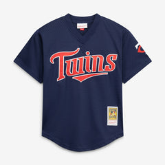 David Ortiz Minnesota Twins Mitchell & Ness Youth Cooperstown Collection Mesh Batting Practice Jersey On Sale