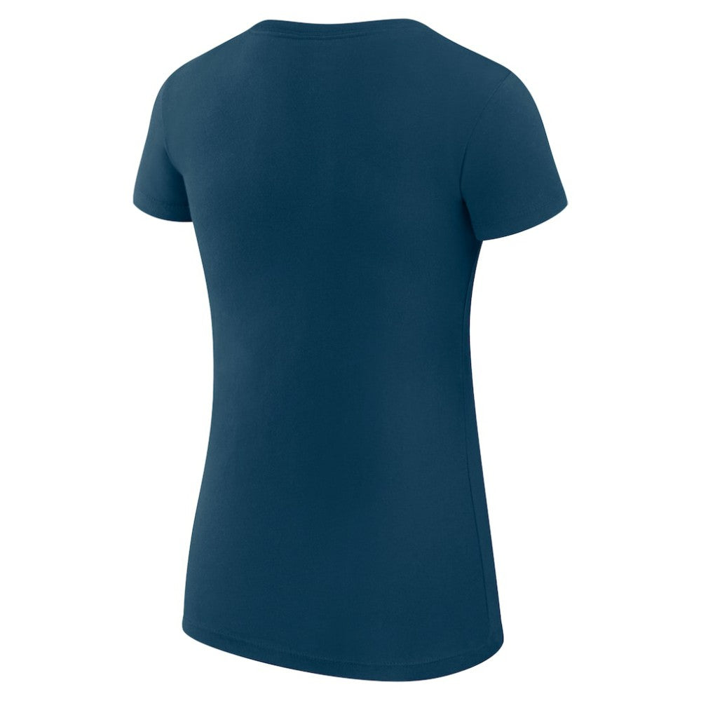 Toronto Maple Leafs - G-III 4Her by Carl Banks Women's Super-Slim Fit Lightweight Heart T-Shirt Navy