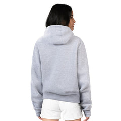 Boston Bruins G-III 4Her by Carl Banks Women's Heart Pullover Hoodie Heather Gray
